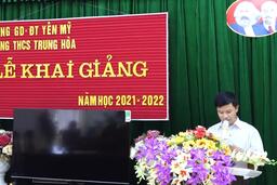 Trường THCS Trung Hòa - Khai giảng trực tuyến năm học mới 2021-2022