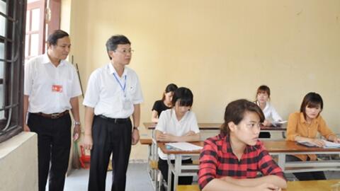 Kỳ thi THPT quốc gia năm 2017 tại Cụm thi số 21 – tỉnh Hưng Yên diễn ra an toàn, nghiêm túc, đúng quy chế
