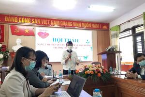 Hội thảo nâng cao hiệu quả Tư vấn tâm lí học đường trường THPT Tiên Lữ