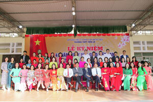 Hình ảnh Lễ kỷ niệm 41 năm ngày Nhà giáo Việt Nam 20/11 năm học 2023 - 2024
